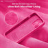 Designed for iPhone 14 Pro Max Case, Premium Silicone Shockproof Phone Case with Camera Protection, Hot Pink, 6.7"