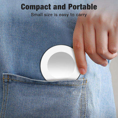 Generic 3 Magnetic Ring Light with Mirror for Phones, Color Modes & Touch Control, Rechargeable Selfie Light