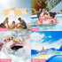 Waterproof Phone Pouch Bag, 7.5in Waterproof Cell Phone Case for Beach Travel, Lanyard for iPhone 15 Pro Max Galaxy
