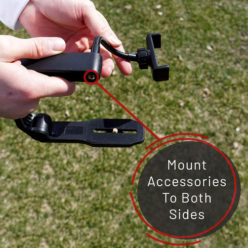 GENS Handheld Camera Stabilizer Grip - Universal U-Shaped Handle for DSLR, Mirrorless, Video Cameras
