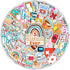 Pack of 50 PCS Waterproof Pharmacist Stickers, Vinyl Medical Themed Graphics for Phone Case Laptop Water Bottles
