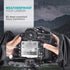 Movo CRC01 Waterproof Nylon Camera Rain Cover with Enclosed Hand Sleeves for Canon, Nikon, Sony, Olympus, Pentax DSLR