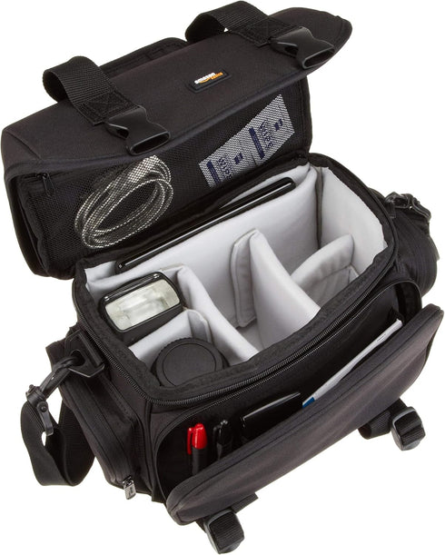 Large DSLR Camera Bag with Grey Interior