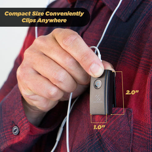 Scosche BTR3-SP BTFREQ Universal Bluetooth Wireless Audio Receiver - Connect to Earbuds, Headphones, Car Stereo