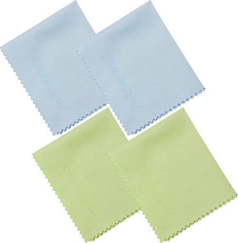 Wisdompro 8-Pack 5.7 6.9 Inches x Microfiber Cleaning Cloth for Camera Lens, Glasses, Phone, iPhone, iPad, Tablet