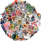 100Pcs Hockey Stickers Perfect for Water Bottle, Laptop, Guitar, Car, Motorcycle, Skateboard, Aesthetic Stickers