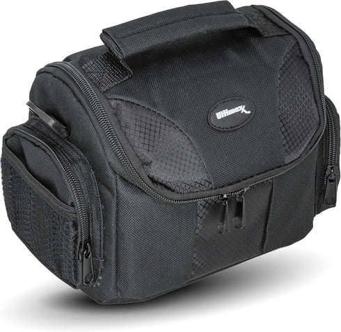 Ultimaxx Medium Carrying Case/Gadget Bag for Sony,Nikon, Canon, Olympus, Pentax, Panasonic, Samsung & Many More SLR Cameras & Camcorders