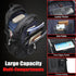ProEtrade Anti Scratch Fabric Backpack, Black, Unisex, 20"H x 13"W x 8.2"D, 8 Pockets, 2 Laptop Compartments