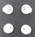 ALXCD Ear Gels Tips for Galaxy Ear Buds, 2 Pair Soft Comfortable White Silicone Replacement Ear Tips for Samsung Galaxy Earphone S6edge/ S7/ S7edge G930F G935F EG920 Level U Bluetooth Earphone