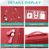 Waterproof Electronics Organizer Travel Cable Bag, Portable Digital Storage Case for Electronic Accessories and Charger