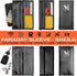 Gecko Travel Tech RFID Faraday Bag - GPS, RFID, and EMP Signal Blocker | Nylon Shielding Pouch for Cell Phone Privacy