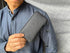 OneJoy Neoprene Phone Pouch, Lightweight Protective Cellphone Sleeve with Large Zipper Opening (Black)