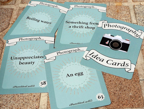 Insprinity Photography Idea Cards Original Deck, Unique Themes & Challenges for Photographers, Beginners & Pros